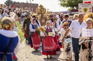 Dożynki wojewódzkie Grudziądz 2024, fot. Mikołaj Kuras dla UMWKP