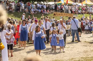 Dożynki wojewódzkie Grudziądz 2024, fot. Mikołaj Kuras dla UMWKP