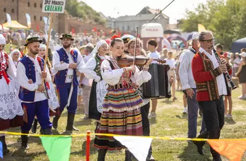 Dożynki wojewódzkie Grudziądz 2024, fot. Mikołaj Kuras dla UMWKP