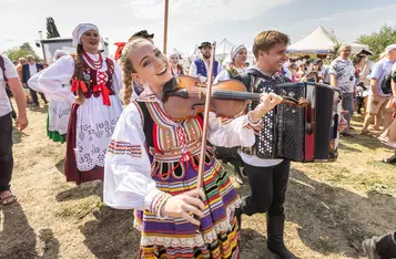 Dożynki wojewódzkie Grudziądz 2024, fot. Mikołaj Kuras dla UMWKP