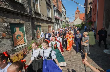 Dożynki wojewódzkie Grudziądz 2024, fot. Mikołaj Kuras dla UMWKP