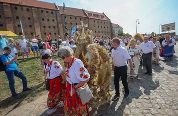 Dożynki wojewódzkie Grudziądz 2024, fot. Mikołaj Kuras dla UMWKP