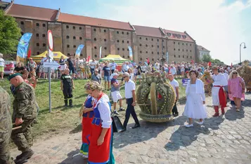 Dożynki wojewódzkie Grudziądz 2024, fot. Mikołaj Kuras dla UMWKP