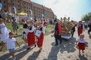 Dożynki wojewódzkie Grudziądz 2024, fot. Mikołaj Kuras dla UMWKP