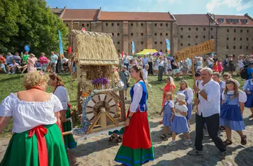 Dożynki wojewódzkie Grudziądz 2024, fot. Mikołaj Kuras dla UMWKP