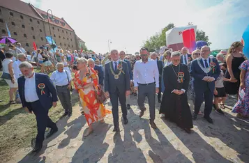 Dożynki wojewódzkie Grudziądz 2024, fot. Mikołaj Kuras dla UMWKP