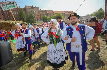 Dożynki wojewódzkie Grudziądz 2024, fot. Mikołaj Kuras dla UMWKP