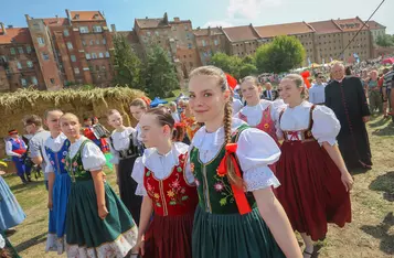 Dożynki wojewódzkie Grudziądz 2024, fot. Mikołaj Kuras dla UMWKP