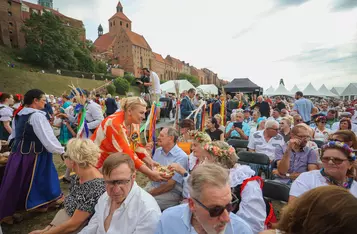 Dożynki wojewódzkie Grudziądz 2024, fot. Mikołaj Kuras dla UMWKP