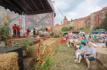 Dożynki wojewódzkie Grudziądz 2024, fot. Mikołaj Kuras dla UMWKP