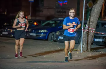 Nocne bieganie po Chełmnie 2024, Fot. PITREX