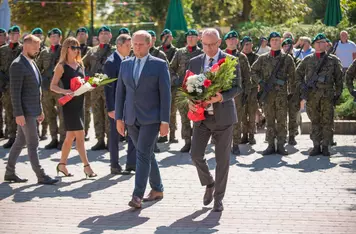 Chełmno. Uroczystości 85. rocznicy wybuchu II wojny światowej, Fot. PITREX