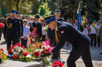 Chełmno. Uroczystości 85. rocznicy wybuchu II wojny światowej, Fot. PITREX