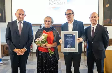 Wręczenie medali Hereditas Saeculorun i wyróżnień Musejon, fot. Szymon Zdziebło/tarantoga.pl dla UMWKP