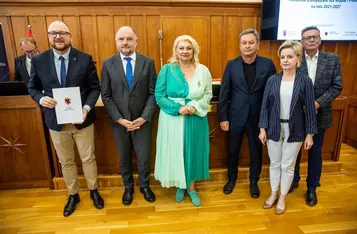 Ceremonia wręczenia umów FEdKP 2021-2027, fot. Andrzej Goiński/UMWKP