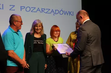 Gala wręczenia nagród w konkursie „Rodzynki z pozarządówki”, fot. Mikołaj Kuras dla UMWKP
