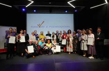 Gala wręczenia nagród w konkursie „Rodzynki z pozarządówki”, fot. Mikołaj Kuras dla UMWKP