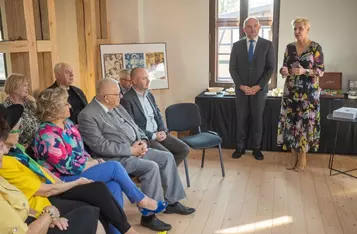 Spotkanie z członkami regionalnej Rady Seniorów drugiej kadencji, fot. Mikołaj Kuras dla UMWKP