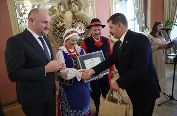 Spotkanie podsumowujące tegoroczne dożynki wojewódzkie/ Fot. Mikołaj Kuras dla UMWKP