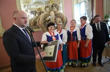 Spotkanie podsumowujące tegoroczne dożynki wojewódzkie/ Fot. Mikołaj Kuras dla UMWKP