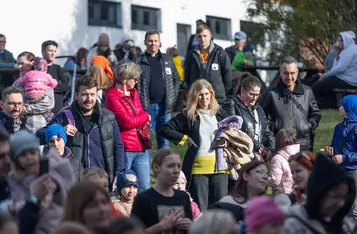 Górsk, obchody 40. rocznicy śmierci ks. Jerzego Popiełuszki/ Fot. Andrzej Goiński dla UMWKP