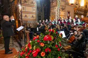 Toruń, obchody 40. rocznicy śmierci ks. Jerzego Popiełuszki/ Fot. Andrzej Goiński dla UMWKP