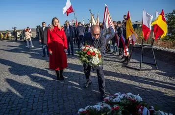 Toruń, obchody 40. rocznicy śmierci ks. Jerzego Popiełuszki/ Fot. Andrzej Goiński dla UMWKP