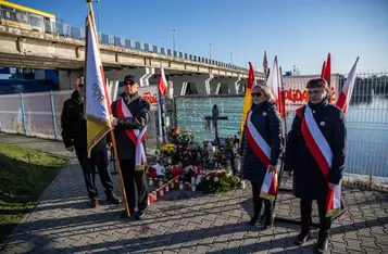 Toruń, obchody 40. rocznicy śmierci ks. Jerzego Popiełuszki/ Fot. Andrzej Goiński dla UMWKP