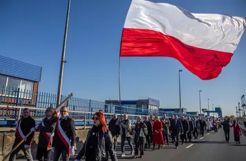 Toruń, obchody 40. rocznicy śmierci ks. Jerzego Popiełuszki/ Fot. Andrzej Goiński dla UMWKP