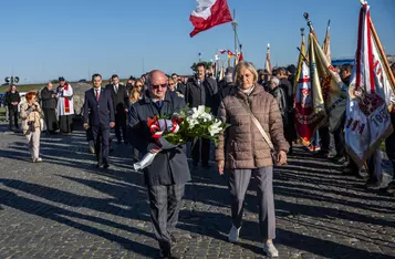 Toruń, obchody 40. rocznicy śmierci ks. Jerzego Popiełuszki/ Fot. Andrzej Goiński dla UMWKP