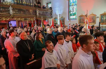 Górsk, obchody 40. rocznicy śmierci ks. Jerzego Popiełuszki/ Fot. Mikołaj Kuras dla UMWKP