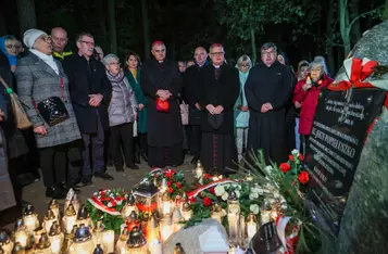 Górsk, obchody 40. rocznicy śmierci ks. Jerzego Popiełuszki/ Fot. Mikołaj Kuras dla UMWKP