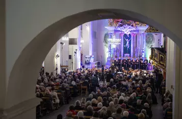 Toruń, obchody 40. rocznicy śmierci ks. Jerzego Popiełuszki/ Fot. Mikołaj Kuras dla UMWKP