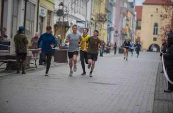 Razem dla Niepodległej na rynku w Chełmnie/ Fot. Pitrex