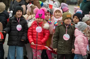 Razem dla Niepodległej na rynku w Chełmnie/ Fot. Pitrex