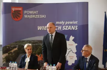 Spotkanie z samorządowcami powiatu toruńskiego, fot. Andrzej Goiński/UMWKP