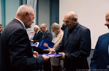 W Bydgoszczy świętowali strażacy emeryci z Chełmna i okolic/ fot. mł. asp. Jakub Szmaglik