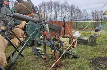 Piknik zimowy z inscenizacją historyczną w Borównie/ Fot. Bartosz Kubacki