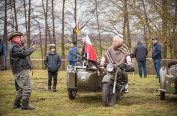 Piknik zimowy z inscenizacją historyczną w Borównie/ Fot. Pitrex