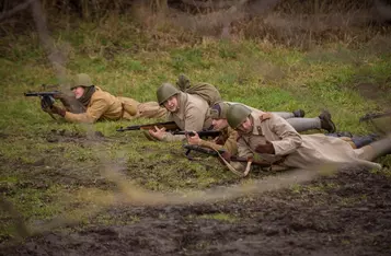 Piknik zimowy z inscenizacją historyczną w Borównie/ Fot. Pitrex