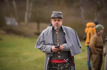 Piknik zimowy z inscenizacją historyczną w Borównie/ Fot. Pitrex