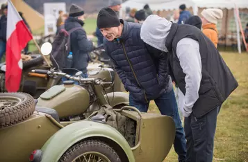 Piknik zimowy z inscenizacją historyczną w Borównie/ Fot. Pitrex