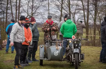 Piknik zimowy z inscenizacją historyczną w Borównie/ Fot. Pitrex