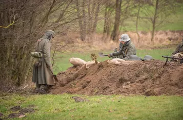 Piknik zimowy z inscenizacją historyczną w Borównie/ Fot. Pitrex