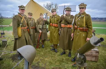 Piknik zimowy z inscenizacją historyczną w Borównie/ Fot. Pitrex