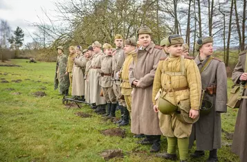 Piknik zimowy z inscenizacją historyczną w Borównie/ Fot. Pitrex
