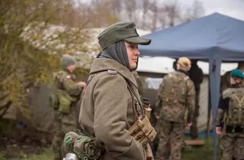 Piknik zimowy z inscenizacją historyczną w Borównie/ Fot. Pitrex