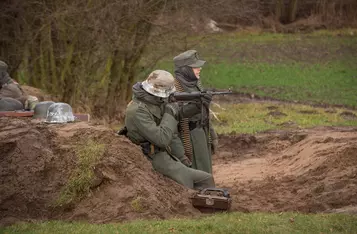 Piknik zimowy z inscenizacją historyczną w Borównie/ Fot. Pitrex