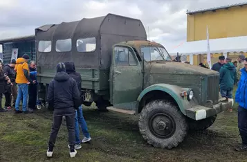Piknik zimowy z inscenizacją historyczną w Borównie/ Fot. Bartosz Kubacki
