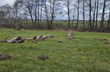 Piknik zimowy z inscenizacją historyczną w Borównie/ Fot. Bartosz Kubacki